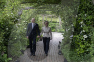 NEWS - G7-Staats- und Regierungschefs mit Partnern beim königlichen Empfang im Eden Project in Cornwall
