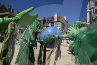 G7 Cornwall  XR Rebellion actions in Hayle and Falmouth.