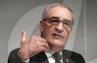 NEWS - Schweizer Bundespräsident Parmelin gibt Pressekonferenz nach Treffen mit US-Präsident Biden