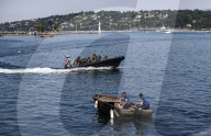NEWS - Genf:  Patrouillen auf dem Genfersee vor dem Treffen Putin-Biden