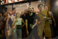 EURO 2020 -  Französische Fans verfolgen das Spiel Frankreich-Deutschland in Paris