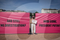  NEWS - Genf: Kundgebung fŸr den inhaftierten Alexej Nawalny vor dem Treffen Biden-Putin