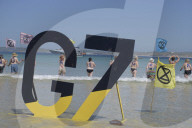 G7 Cornwall  XR Rebellion actions in Hayle and Falmouth.