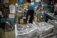 NEWS - Apple Daily Newspaper nach Razzia der Nationalen Sicherheitspolizei in Hongkong