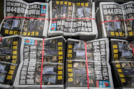 NEWS - Apple Daily Newspaper nach Razzia der Nationalen Sicherheitspolizei in Hongkong