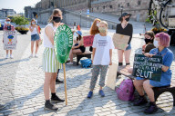 NEWS - Greta Thunberg an Klimaprotest in Stockholm