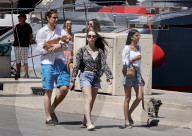 Princess Alexandra of Hanover and Sylvester Strautmann in St Tropez