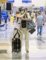 PREMIUM EXCLUSIVE Ben Affleck's Mom Chris Boldt Departs L.A. After Spending Father's Day With Her Son