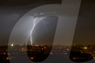NEWS - Schweres Gewitter über Erfurt 