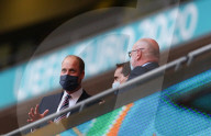 ROYALS - Prinz William am Spiel England gegen Tschechische Republik im Wembley Stadion