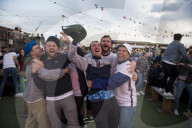 EURO 2020 - Fans in London feiern beim Spiel Tschechische Republik vs England