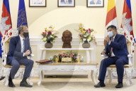Foreign Secretary Dominic Raab meets Cambodian Environment Min