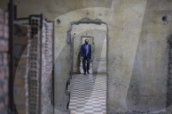 Foreign Secretary Dominic Raab visits tuol sleng genocide museum