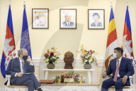 Foreign Secretary Dominic Raab meets Cambodian Environment Min