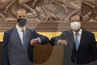 Foreign Secretary Dominic Raab meets Cambodia Foreign Sec