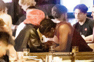 PEOPLE - Rihanna and ASAP Rocky küssen sich beim Date in NYC