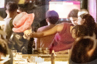 PEOPLE - Rihanna and ASAP Rocky küssen sich beim Date in NYC