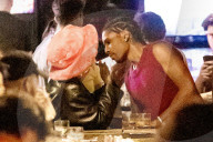 PEOPLE - Rihanna and ASAP Rocky küssen sich beim Date in NYC