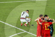 EURO 2020 - Cristiano Ronaldo mit Portugal gegen Belgien ausgescheiden