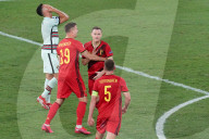 EURO 2020 - Cristiano Ronaldo mit Portugal gegen Belgien ausgescheiden