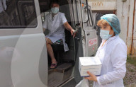 NEWS - Coronavirus: Mobile Impfteams versorgen die russische Bevölkerung in der Region Wolgograd