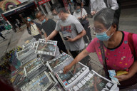 NEWS - Die prodemokratische Zeitung Apple Daily wird wegen angeblicher Verstösse gegen das Hongkonger Sicherheitsgesetz eingestellt