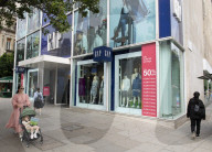GAP Flagship store on Oxford Street, London.