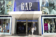 GAP Flagship store on Oxford Street, London.
