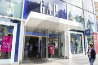 GAP Flagship store on Oxford Street, London.