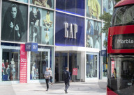 GAP Flagship store on Oxford Street, London.