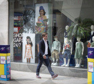 GAP Flagship store on Oxford Street, London.