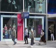 GAP Flagship store on Oxford Street, London.