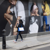 GAP Flagship store on Oxford Street, London.