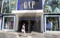 GAP Flagship store on Oxford Street, London.