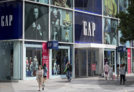 GAP Flagship store on Oxford Street, London.