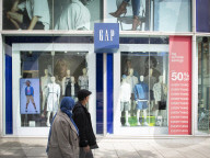 GAP Flagship store on Oxford Street, London.