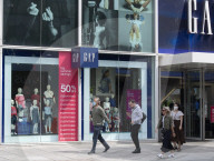 GAP Flagship store on Oxford Street, London.