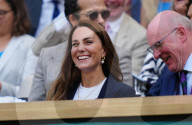 ROYALS - Herzogin Catherine in der Royal Box auf dem Centre Court in Wimbledon