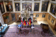 Prime Minister Boris Johnson meets with Chancellor Merkel