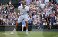 TENNIS - Roger Federer gewinnt sein Drittrundenspiel in Wimbledon