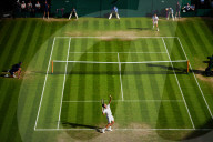 TENNIS - Roger Federer gewinnt sein Drittrundenspiel in Wimbledon