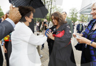 Roselyne Bachelot at the Fondation Luma inauguration - Arles