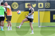 FUSSBALL - Bundesliga: Trainingsauftakt von Borussia Dortmund