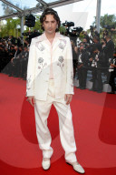 Cannes : red carpet of the opening ceremony arrivals.
