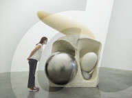 Liu Wei at White Cube Bermondsey, London.