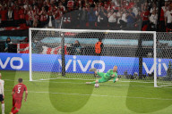 EURO 2020 - Harry Kane verwandelt Penalty für Englands Einzug ins Final