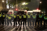 EURO 2020 - England-Fans feiern Final-Einzug in London