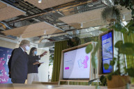 The Prime Minister Boris Johnson visits Bulb