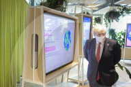 The Prime Minister Boris Johnson visits Bulb
