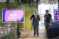 The Prime Minister Boris Johnson visits Bulb